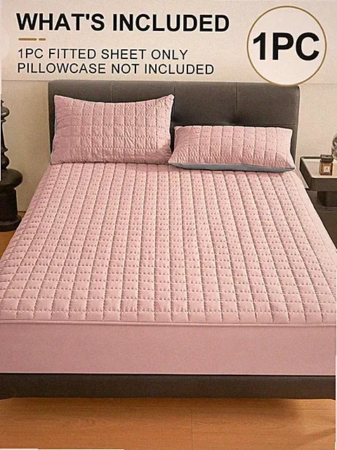 Warterproof Fitted Sheets Quilted Mattress Cover Protector Sheets For Bedroom