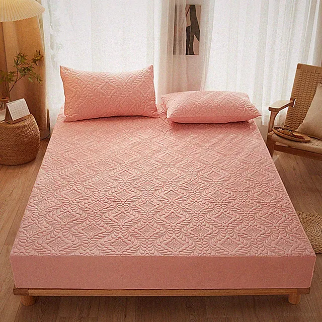 Waterproof Mattress Pad Cover Protector Quilted Fitted King Queen Full Twin Size